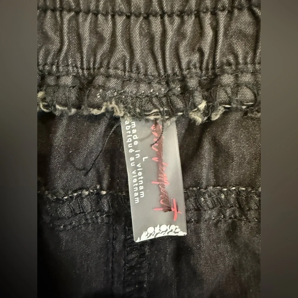 NWOT Free People Movement Women’s Black In The Lead Shorts - Size Large
